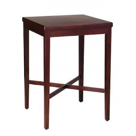 Contemporary Cherry Square Pub Table